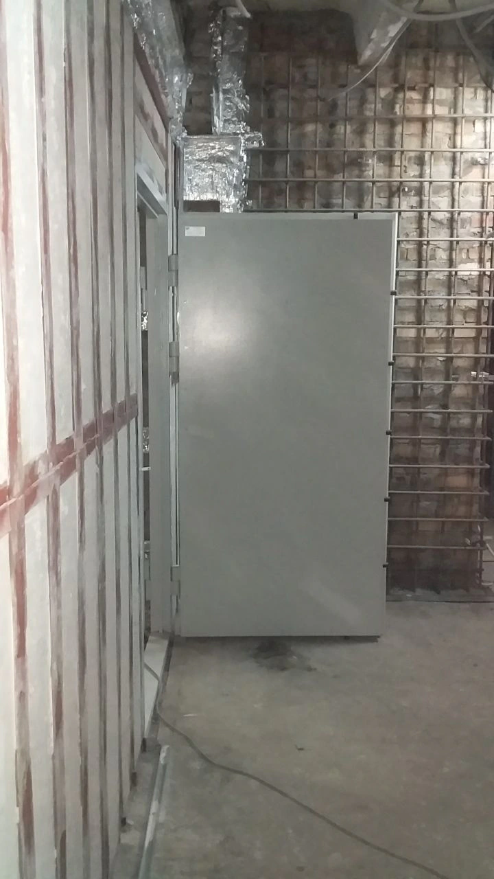 Одностворчатая металлическая двери